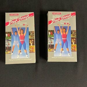Nutri/System Exercise VHS Tapes Body Break Through Bundle